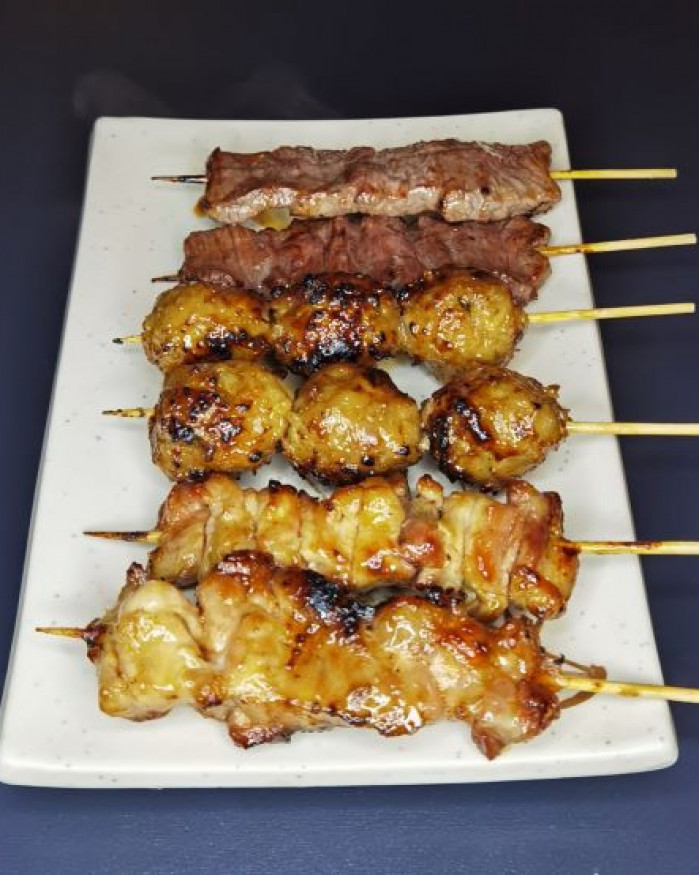 plateau de brochettes