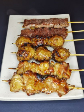 plateau de brochettes
