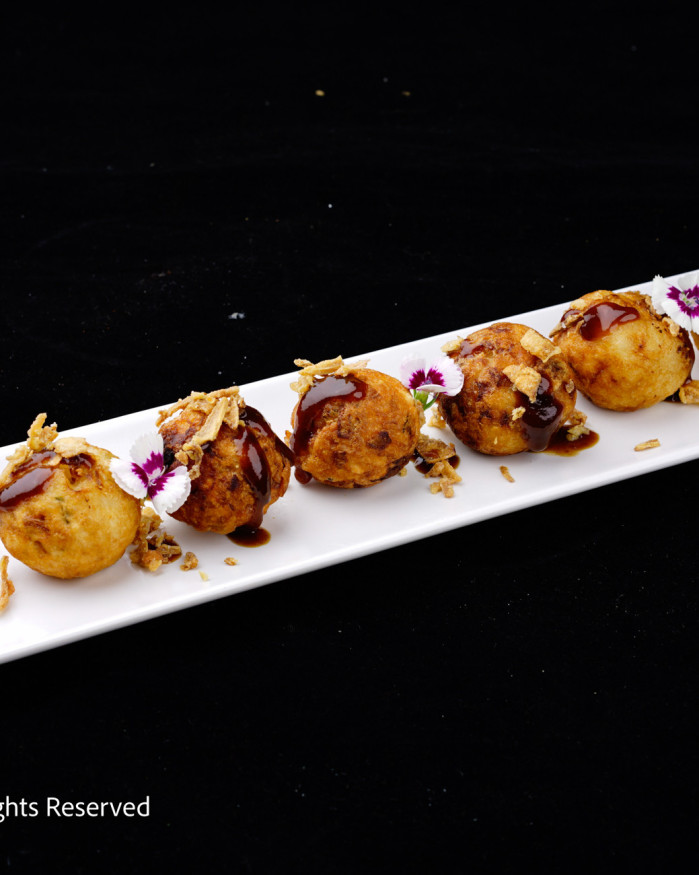 TAKOYAKI (boulettes de poulpe)