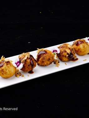 TAKOYAKI (boulettes de poulpe)